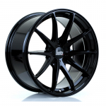 BOLA Wheels B9 18x9 5x100 ET30-45 GLOSS BLACK 10.3kg