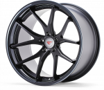 Ferrada Wheels FR2 19x8.5 5x120 ET33 Matte Black / Gloss Black Lip FR219855120MB33