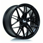 BOLA Wheels FLV 19x8.5 5x108 ET25-55 GLOSS BLACK 9.9kg