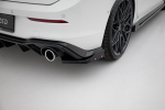 Maxton Design Rear Side Splitters V.4 + Flaps Volkswagen Golf GTI / GTE Mk8 VW-GO-8-GTI-RSD4G+RSF