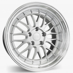 ESR Wheels SR05 19x10.5 5x120 ET22 Hyper Silver w/ Machined Lip 90552022 SR05HS-ML