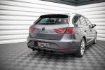 Maxton Design Street Pro Rear Diffuser Seat Leon FR Sportstourer Mk3 SELE3FRSTCNC-RS1BRB