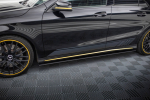 Maxton Design Street Pro Side Skirts Diffusers Mercedes-AMG CLA 45 C117 Facelift MECLA117AMGAEROCNC-SD1BRB