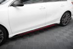 Maxton Design Street Pro Side Skirts Diffusers Kia Ceed GT Mk3 / Proceed Mk1 KICE3GTCNC-SD1BRB