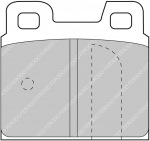 Ferodo Racing Rear Brake Pads For ALFA ROMEO 2 Alfetta FCP93