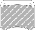 Ferodo Racing Front Brake Pads For ROVER 1.3 Cooper Mini FCP342
