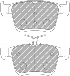 Ferodo Racing Rear Brake Pads For AUDI 2.0 TFSI quattro A3 (8V1, 8VK) FCP4434