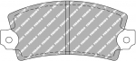 Ferodo Racing Front Brake Pads For RENAULT 1.3 5 FCP72