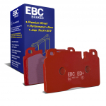 EBC Brakes Extra Duty Brake Pad Light Truck, Jeep and SUV Set ED91872