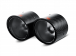 Akrapovic MINI JCW Coup&eacute; (R58) Tail pipe set Carbon TP-MINR56/57-CA