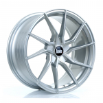 BOLA Wheels B25 18x8.5 5x112 ET25-45 CRYSTAL SILVER 9kg