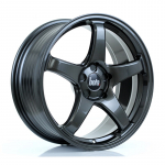 BOLA Wheels B2R 19x8.5 5x100 ET25-45 GLOSS GUNMETAL 10.5kg