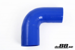 DO88 Silicone Hose Blue 90 degree 3.125 - 3.25'' (80-83mm)