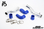 DO88 Volvo 7/940 Turbo Top Connection pipe kit .blue hoses .3'' throttle body
