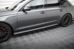 Maxton Design Side Skirts Diffusers V.1 Audi A6 / A6 C7 S-line/ S6 C7 Facelift AU-A6-C7F-SLINE-SD1G