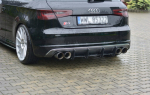 Maxton Design Rear Diffuser Audi S3 8V Hatchback / Sportback AU-S3-3-CNC-RS1A