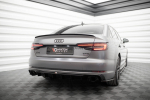 Maxton Design Rear Valance V.1 Audi A4 S-line B9 (Version with single exhaust tips on both sides) AU-A4-B9-SLINE-RS1GO_O