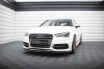 Maxton Design Front Splitter V.1 Audi S3 / A3 S-Line Sportback / Hatchback 8V AU-S3-8V-SB-FD1G