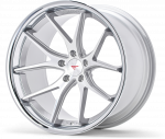 Ferrada Wheels FR2 22x11 5x112 ET20 Machine Silver / Chrome Lip FR222115112MS20