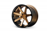 Ferrada Wheels FR1 22x10.5 5x112 ET28 Matte Bronze / Gloss Black Lip FR1221055112BZ28