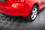 Maxton Design Rear Side Splitters Skoda Rapid Spaceback SK-RA-1-SB-RSD1G