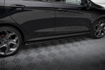 Maxton Design Street Pro Side Skirts Diffusers Ford Fiesta ST / ST-Line Mk8 FOFI8STCNC-SD2B