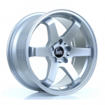 BOLA Wheels B1 18x8.5 5x100 ET40-45 CRYSTAL SILVER 10.45kg