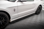 Maxton Design Side Skirts Diffusers Ford Mustang Mk5 Facelift FO-MU-5-SD1G