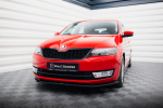 Maxton Design Front Splitter V.2 Skoda Rapid SK-RA-1-FD2G