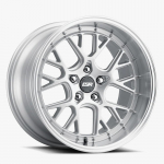 ESR Wheels CS11 18x9.5 5x115 ET15 Hyper Silver w/ Machined Lip 89551415 CS11HS-ML 5X115