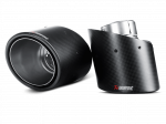 Akrapovic Abarth 595/595C Pista/Competizione Tail pipe set Carbon TP-CS/1