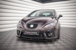 Maxton Design FRONT SPLITTER SEAT LEON MK2 CUPRA FR PREFACE SE-LE-2-FR-FD1G