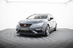 Maxton Design Front Splitter V.4 Seat Leon Cupra / FR Mk3 FL SE-LE-3F-CU-FD4G