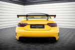 Maxton Design Carbon Spoiler With Internal Brackets Uprights Audi A5 Coupe 8T CF-AU-A5-1-WING5-INT-245-P