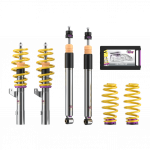 352200BP KW Coilover suspension V3 inox (incl. deactivation for electronic dampers) BMW X1 (F48) F1X, UKL-L 11/2014-12/2022 sDrive 18 d