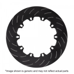 EBC Brakes Racing Fully Floating Swept Groove Rotor Ring SGDR340x28 D64LH