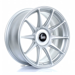 BOLA Wheels B15 17x8 5x100 ET35-45 CRYSTAL SILVER 8kg