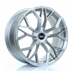 BOLA Wheels FLF 19x8.5 5x100 ET42-50 SILVER POLISHED FACE 10kg