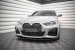 Maxton Design Street Pro Front Splitter BMW 4 Gran Coupe M-Pack G26 BM4G26MPACKGCCNC-FD1BRB