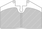 Ferodo Racing Rear Brake Pads For MASERATI 3.2 Biturbo V8 32V 3200 GT FCP451