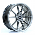 BOLA Wheels B19 17x7.5 5x100 ET40-45 HYPER BLACK 8.22kg