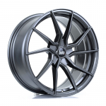 BOLA Wheels B25 19x8.5 5x98 ET25-45 GLOSS GUNMETAL 10.6kg
