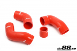 DO88 Volvo 740/940 Turbo 92-98 Pressure hoses Red