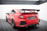 Maxton Design Carbon Spoiler With Upper Swan Mounting Honda Civic SI Mk10 CF-HO-CI-10-SI-WING5-UPP-245-P