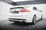 Maxton Design Rear Splitter (with vertical bars) Ford Mondeo Sport Mk5 Facelift / Fusion Sport Mk2 Facelift FO-MO-5F-SPORT-RD1G+RD2G