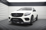 Maxton Design Front Splitter V.1 Mercedes-Benz GLE Coupe 43 AMG / AMG-Line C292 ME-GLE-C292-AMGLINE-FD1G
