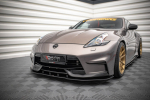 Maxton Design Street Pro Front Splitter Nissan 370Z Nismo Facelift NI370ZNISMOCNC-FD1BRB