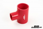 DO88 Silicone Hose Red T 2.5'' + 1'' (63mm+25mm)