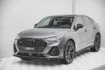 Maxton Design Front Splitter V.2 Audi Q3 Sportback / SUV S-Line F3 AU-Q3-2-SLINE-SB-FD2G
