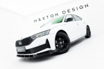 Maxton Design Front Splitter Skoda Octavia Sportline Liftback / Combi Mk4 Facelift SK-OC-4F-SL-FD1G